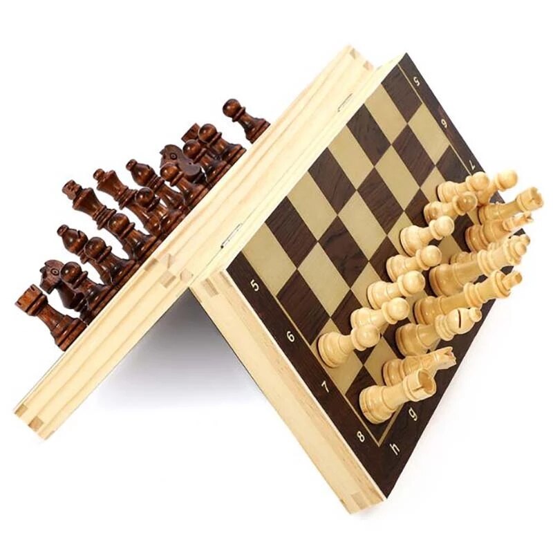 Magnetic Wooden Chess Set