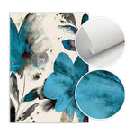 Blue Dreams in Summer Art Print on Canvas