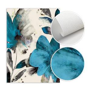 Blue Dreams in Summer Art Print on Canvas
