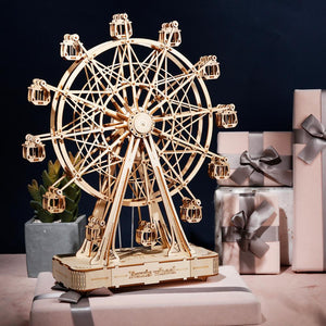 3D Puzzle DIY Wooden Model Ferris Wheel