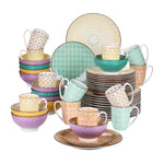 Stoneware Ceramic Dinnerware Set for 4 8 12 SKU 70014