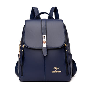 Cute Bookbag Leather Backpack Purse for Women 82034