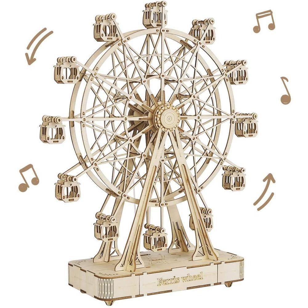 3D metal puzzle Ferris Wheel architecture DIY Assemble Model Kits Laser Cut  (Ferris Wheel) freeshipping - Woody Signs Co. - Handmade Crafted Unique  Wooden Creative