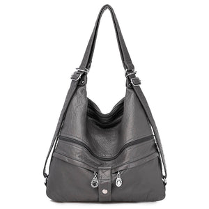 Leather Shoulder Purse Handbag for Women 83006