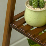 Solid Wood Plant Pot Stand for Indoor and Outdoor SKU 35011