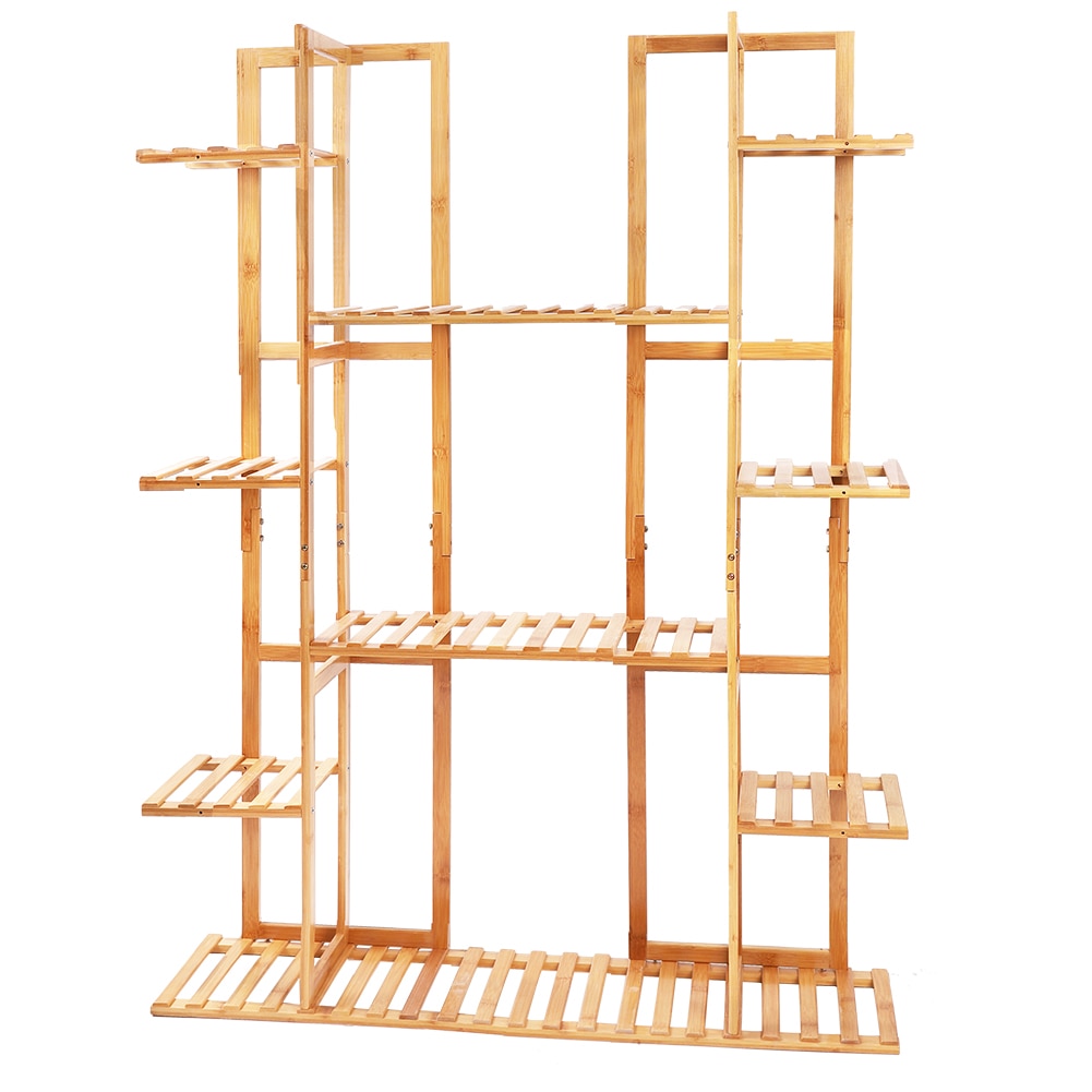 Bamboo Plant Pot Stand for Indoor and Outdoor SKU 35008