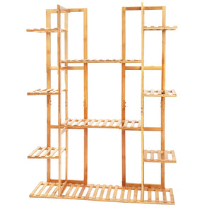 Bamboo Plant Pot Stand for Indoor and Outdoor SKU 35008