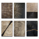 Tree Rings Art Print on Canvas 31039