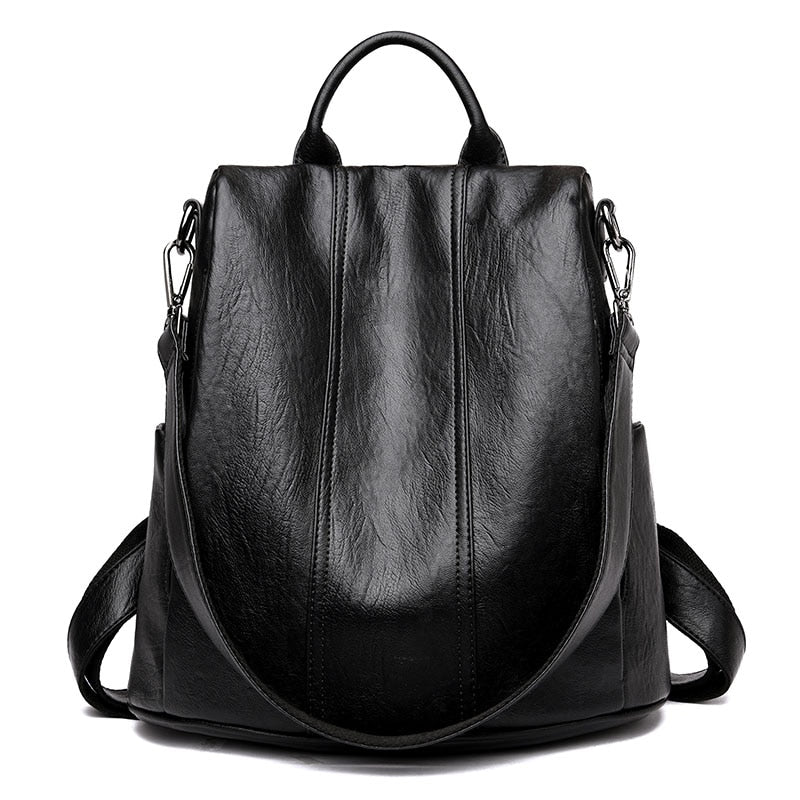 Cute Bookbag Leather Backpack Purse for Women 82037