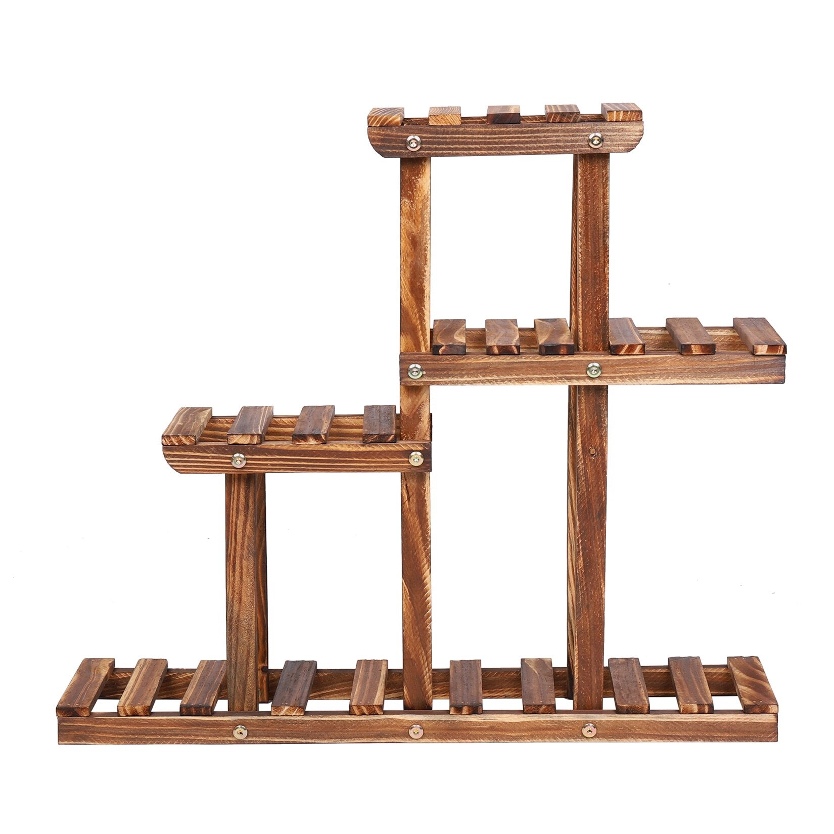 Solid Wood Plant Pot Stand for Indoor and Outdoor SKU 35010