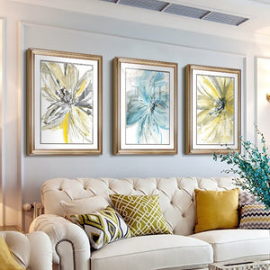 Watercolor Flower Art Print on Canvas