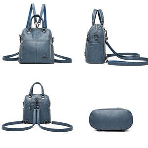Leather Shoulder Purse Handbag for Women 83005