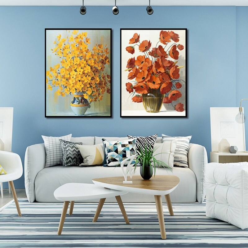 Flower in May Art Print on Canvas
