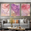 Pink Abstraction Art Print on Canvas