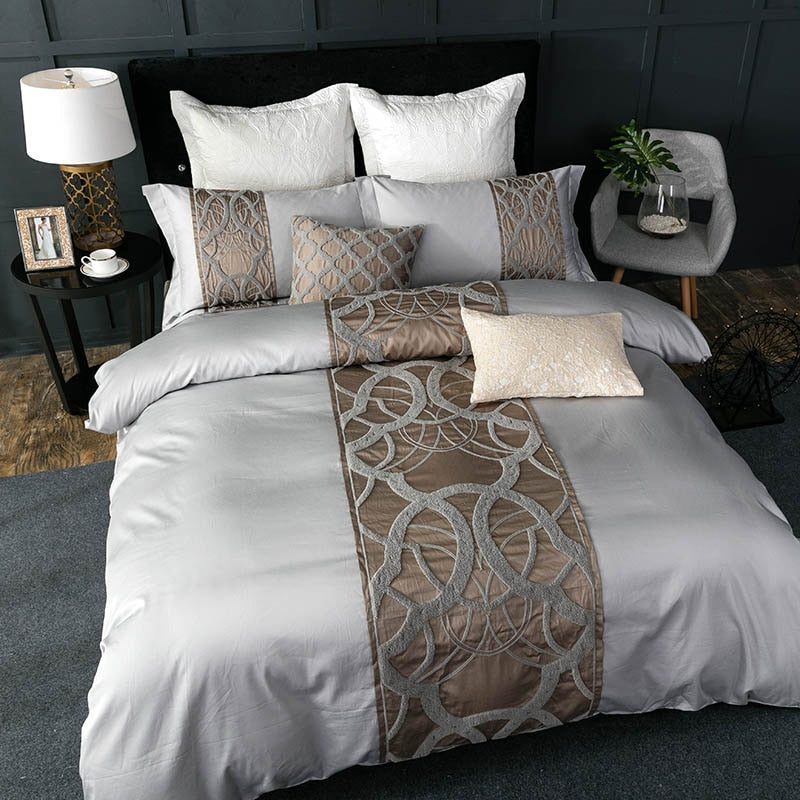 Elegance Duvet Cover Set (Egyptian Cotton)
