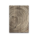 Tree Rings Art Print on Canvas 31039