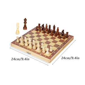 Magnetic Wooden Chess Set