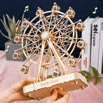 3D Puzzle DIY Wooden Model Ferris Wheel