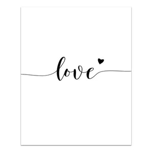 Intimate Feelings Art Print on Canvas