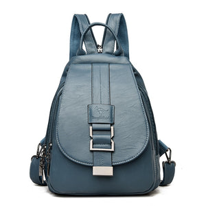 Cute Bookbag Leather Backpack Purse for Women 82035