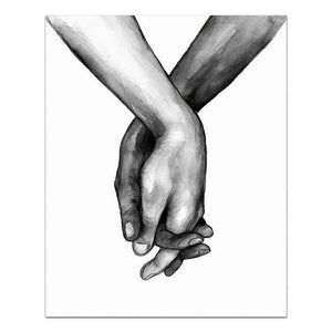 Intimate Feelings Art Print on Canvas