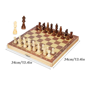 Magnetic Wooden Chess Set