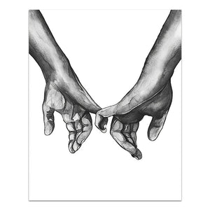Intimate Feelings Art Print on Canvas