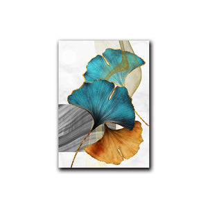 Nature Leaf Art Print on Canvas
