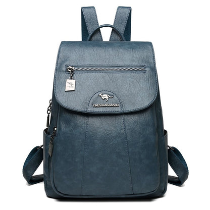 Cute Bookbag Leather Backpack Purse for Women 82033