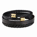 Stainless Steel Charm Bracelet for Men