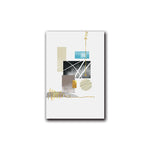 Modern Geometric Shape Art Print on Canvas