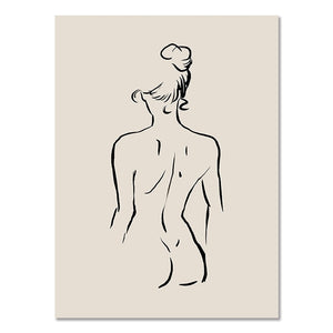 Abstract Bohemian Art Print on Canvas 31034