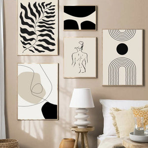 Abstract Bohemian Art Print on Canvas 31034