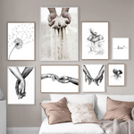 Intimate Feelings Art Print on Canvas